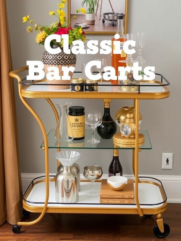 Classic Bar Carts