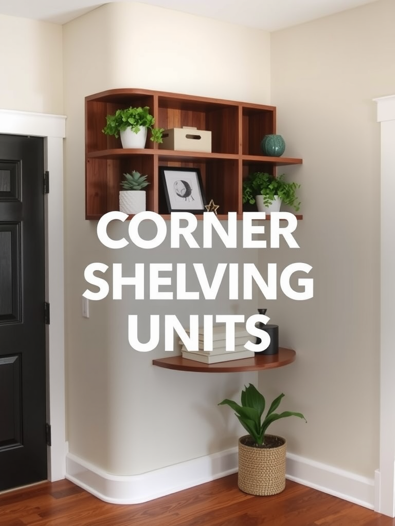 Corner Shelving Units