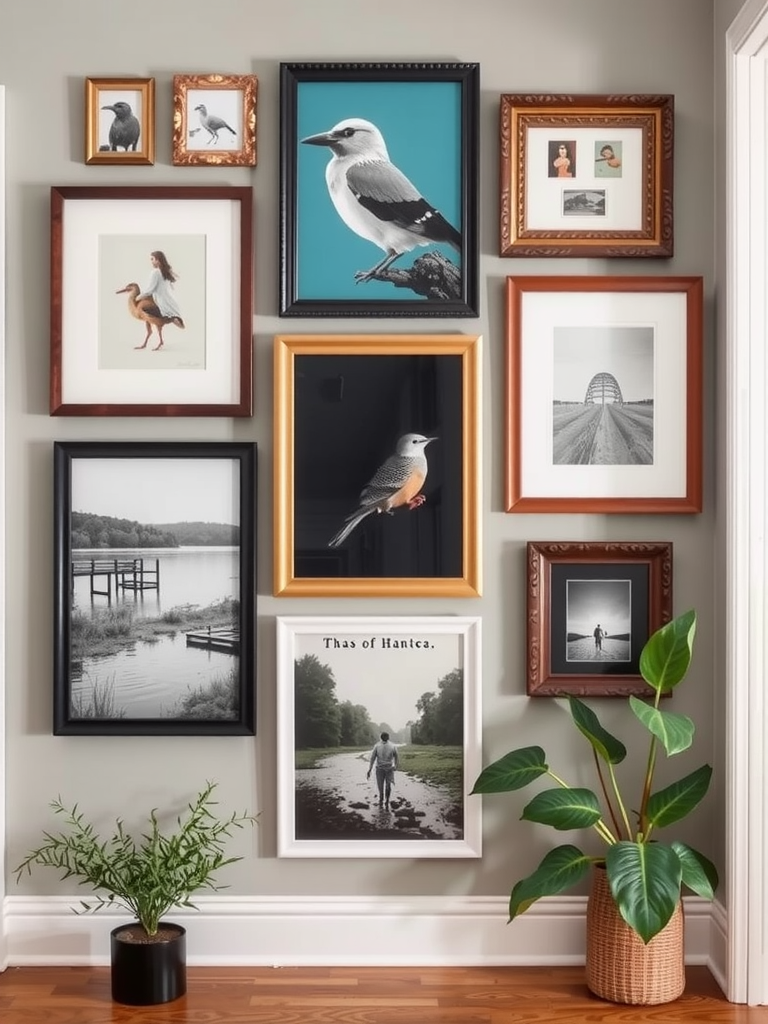 Create a Sustainable Gallery Wall