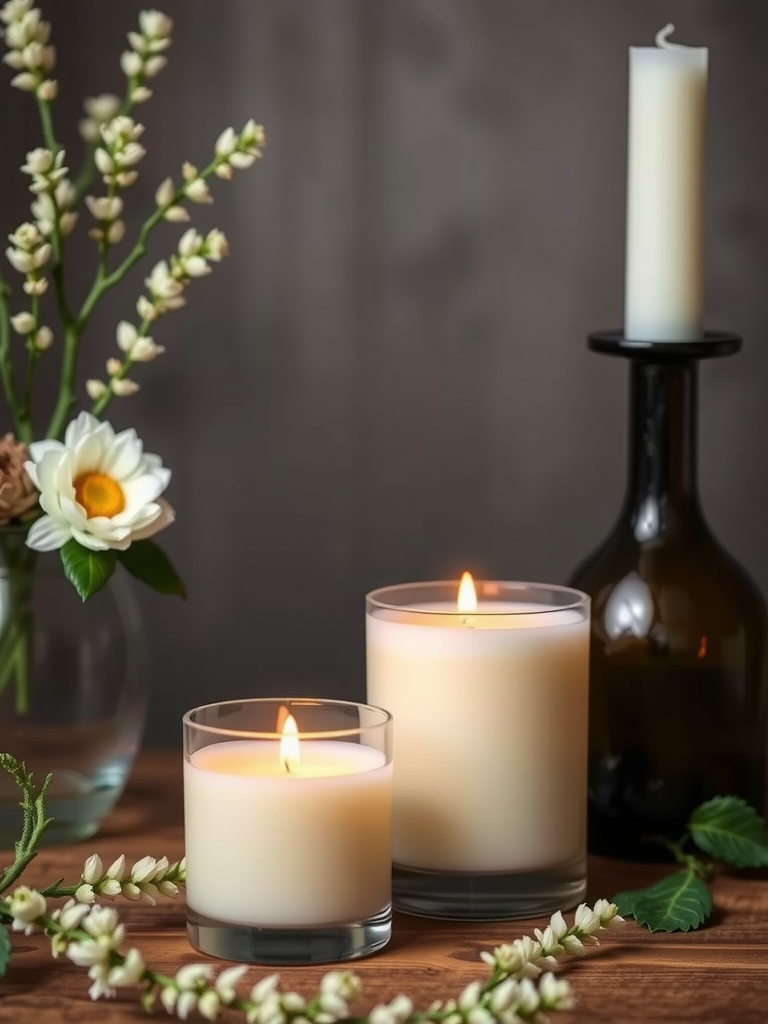 Decorate with Eco-Conscious Candles