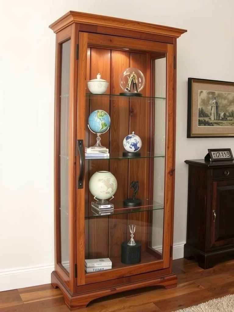 Display Cases with Glass