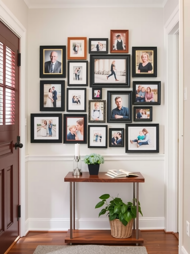 Entryway Gallery Wall