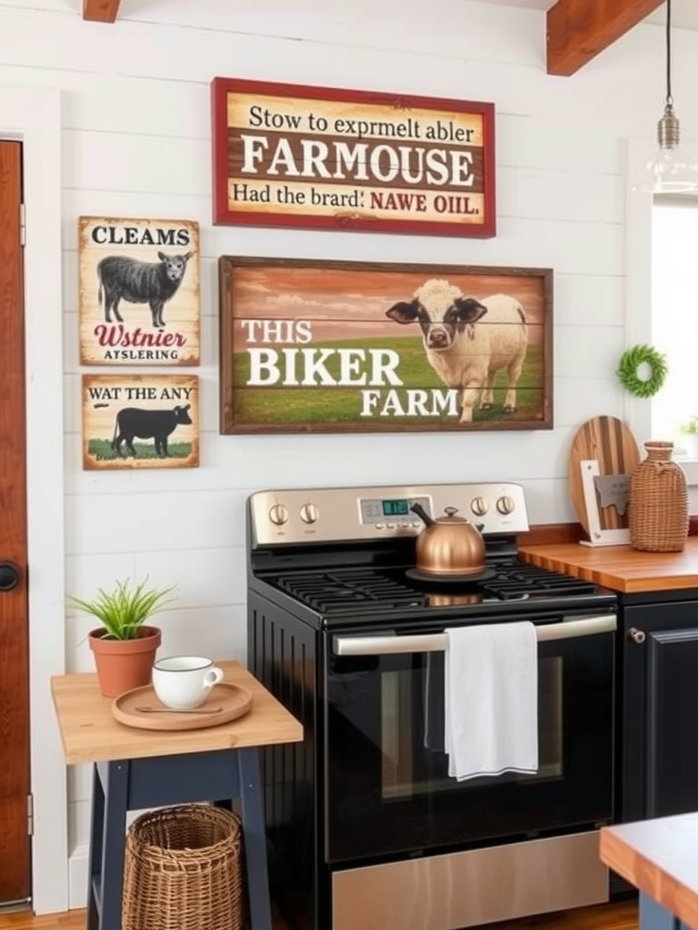 Farm-Themed Wall Art