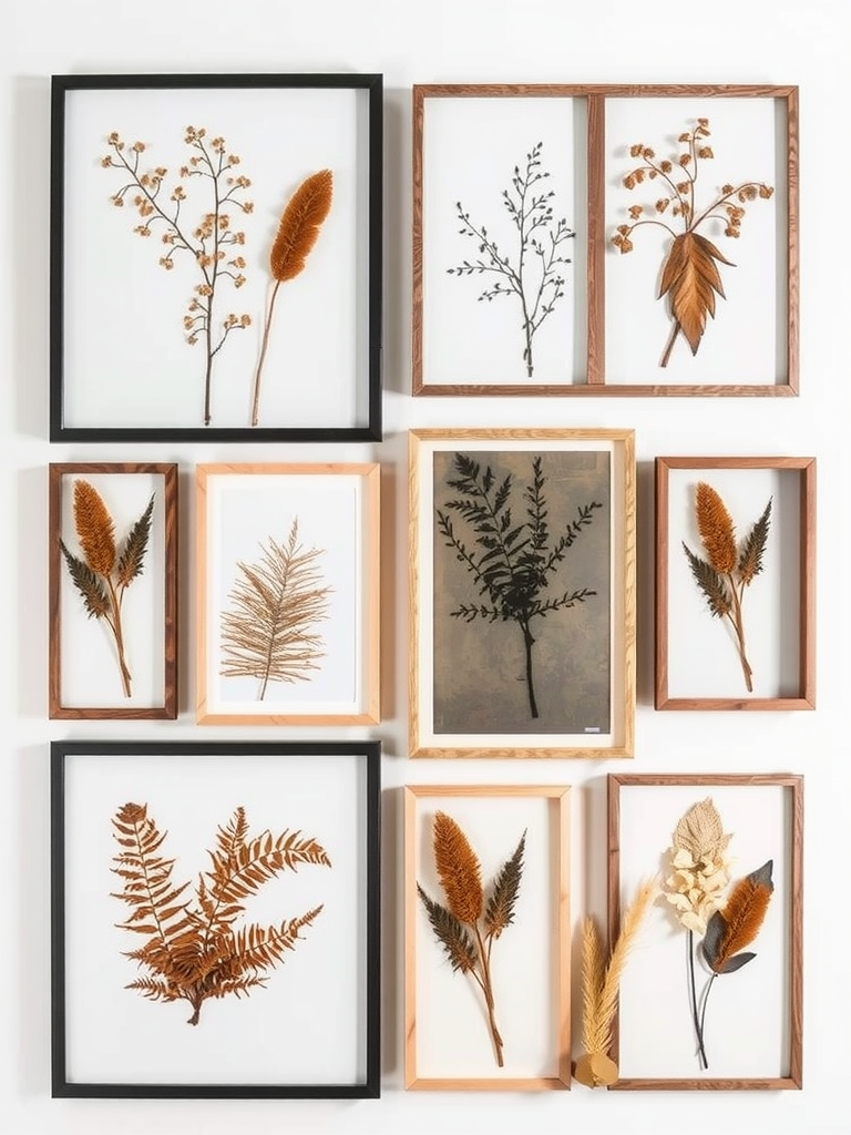 Framed Dried Plants