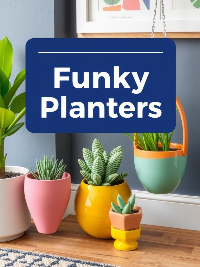 Funky Planters