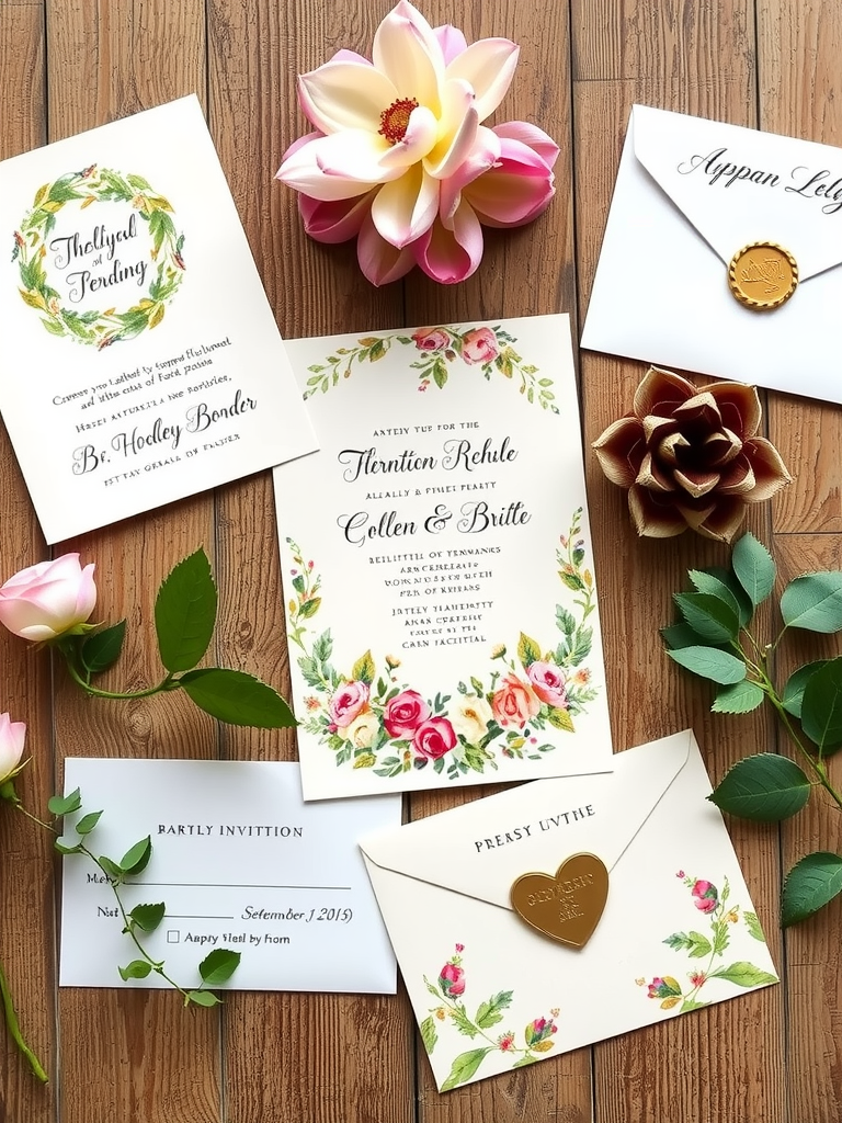 Handmade Invitations