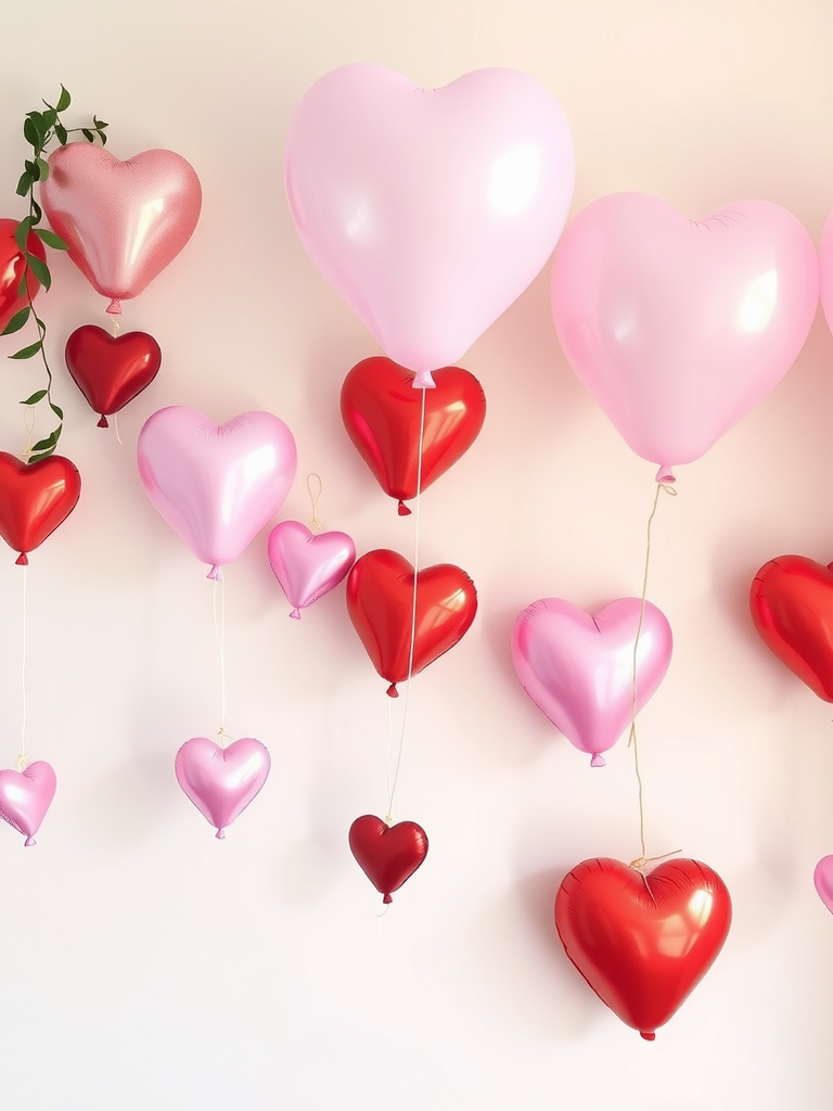 Heart Balloon Garland