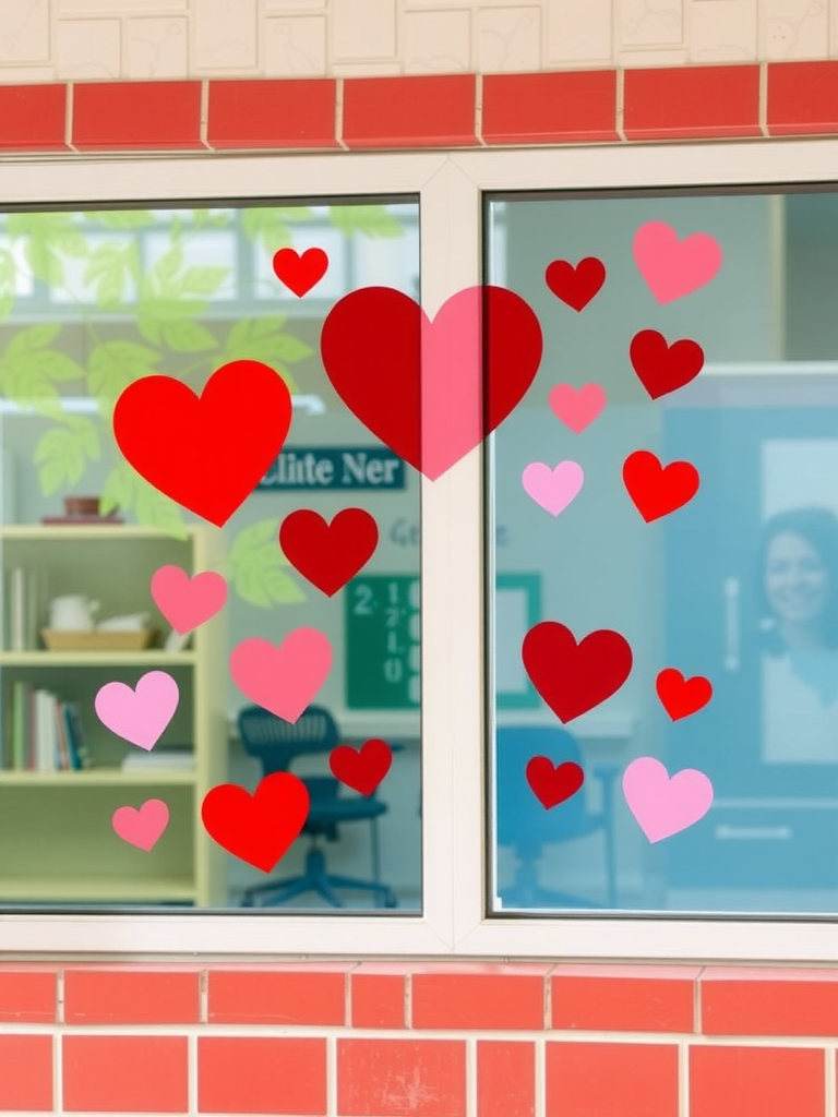 Heartfelt Window Clings