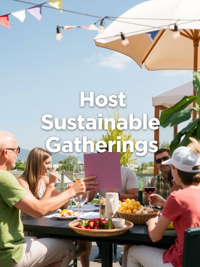 Host Sustainable Gatherings