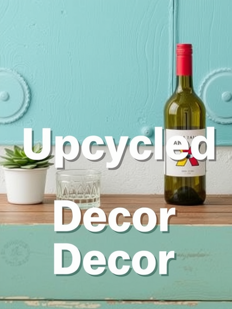 Incorporate Upcycled Decor