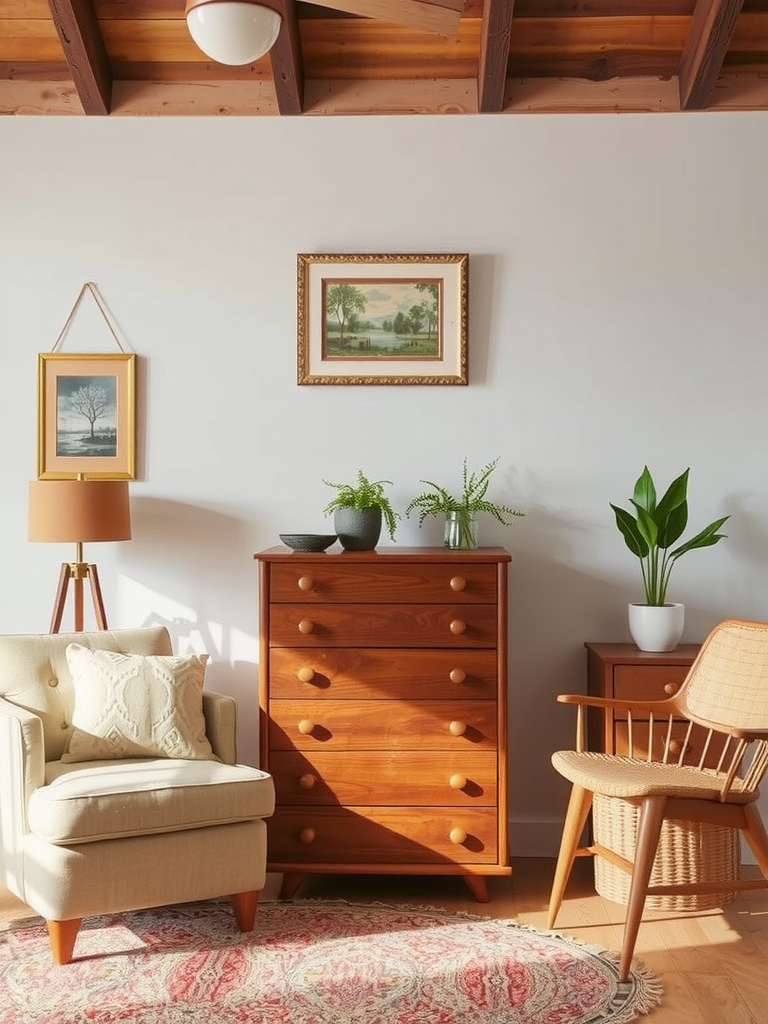 Invest in Vintage or Second-Hand Furniture