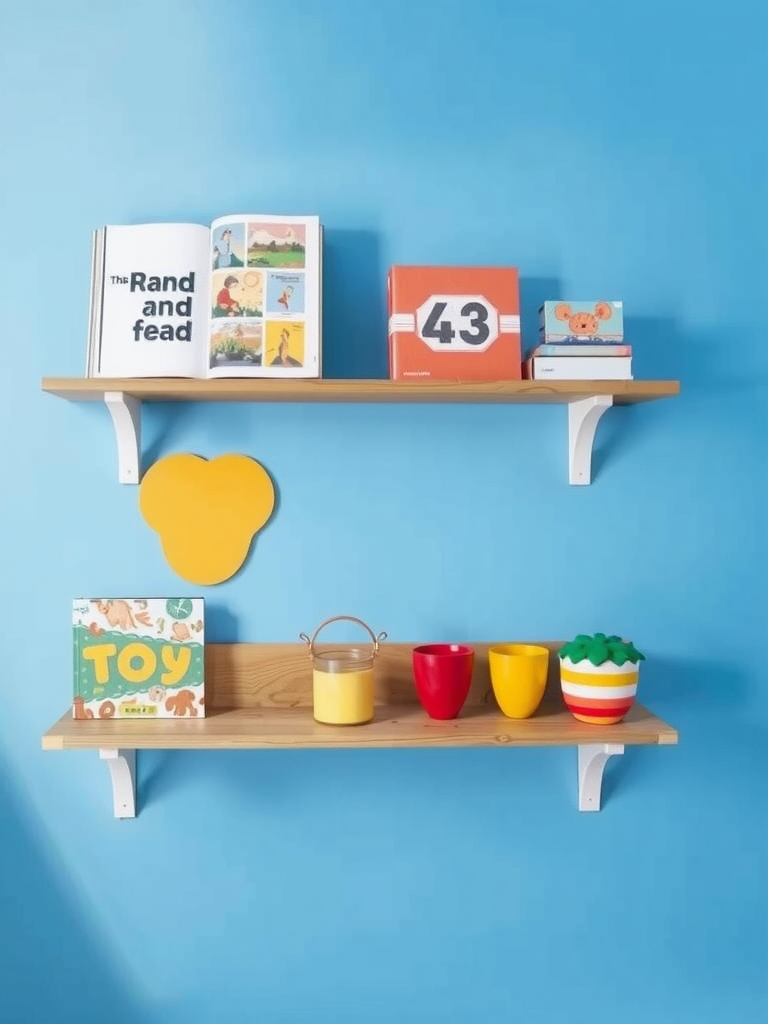 Kid’s Room Shelves