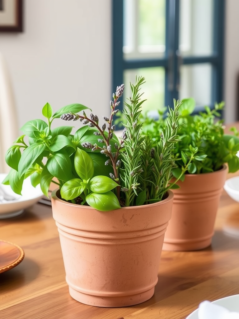 Mediterranean Herb Pots