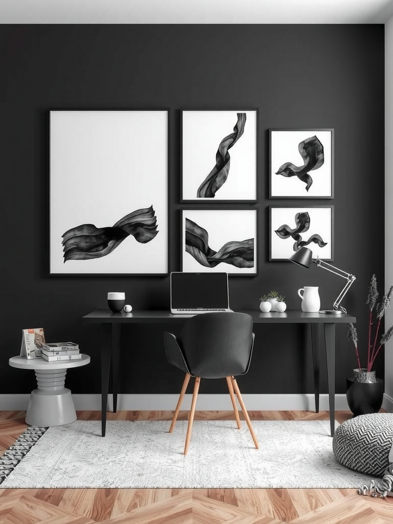 Monochrome Art Pieces