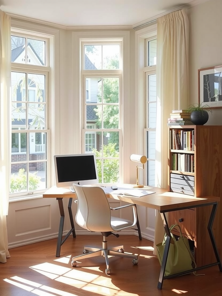 Natural Light and Simple Curtains