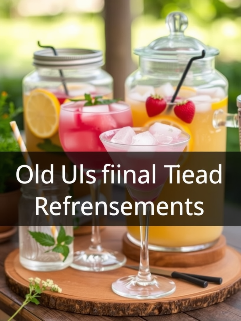 Old-Fashioned Refreshments