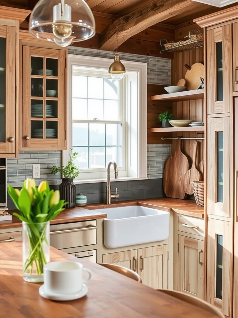 Reclaimed Wood Cabinets