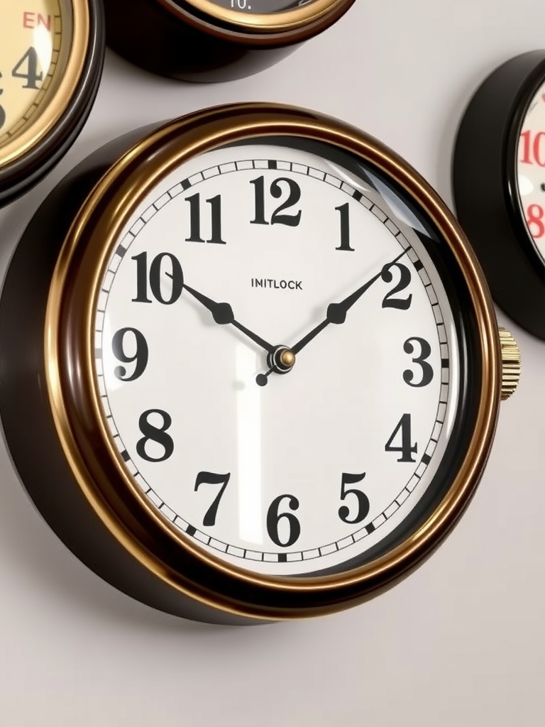 Retro Wall Clocks