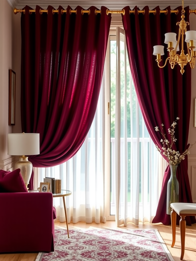 25 Luxurious Velvet Curtains for Elegant Living Rooms