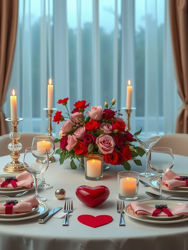 Romantic Table Setting