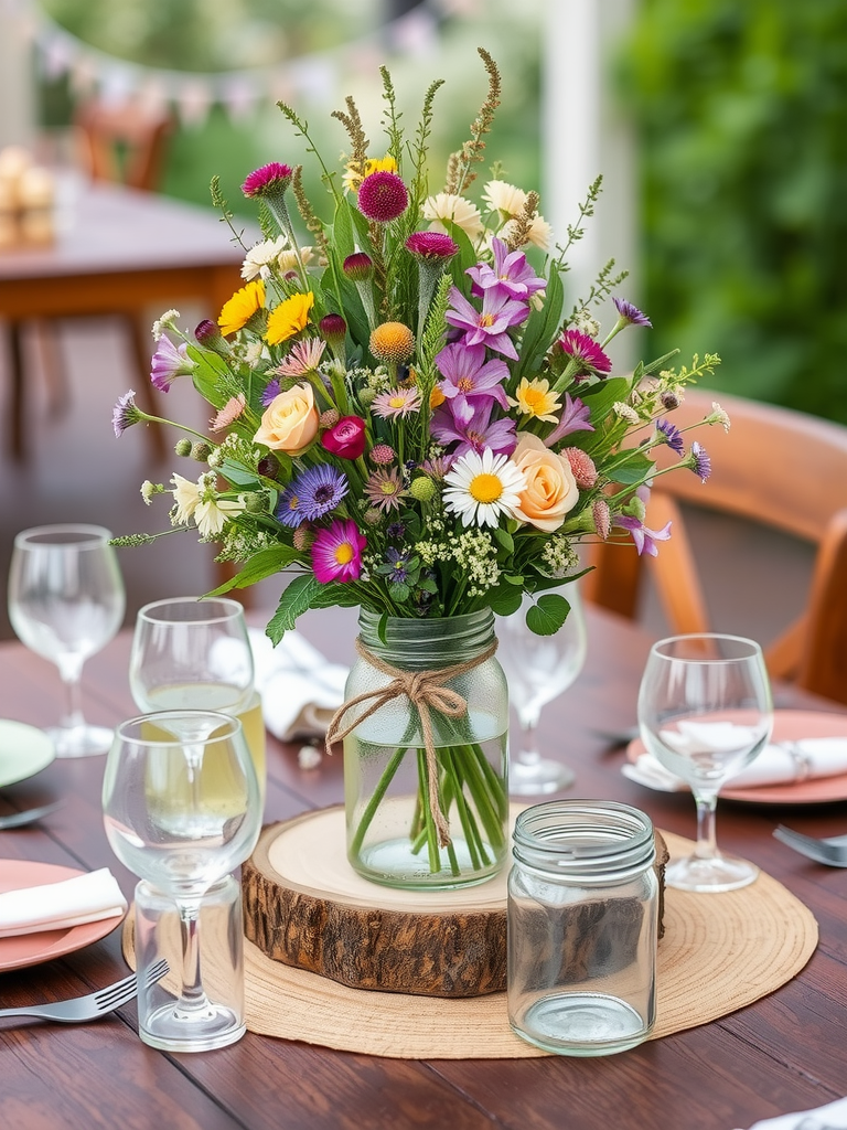 Rustic Centerpieces