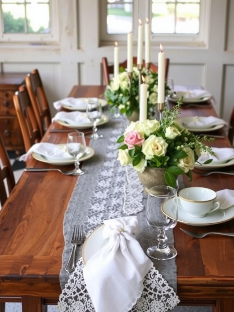 Rustic Table Settings