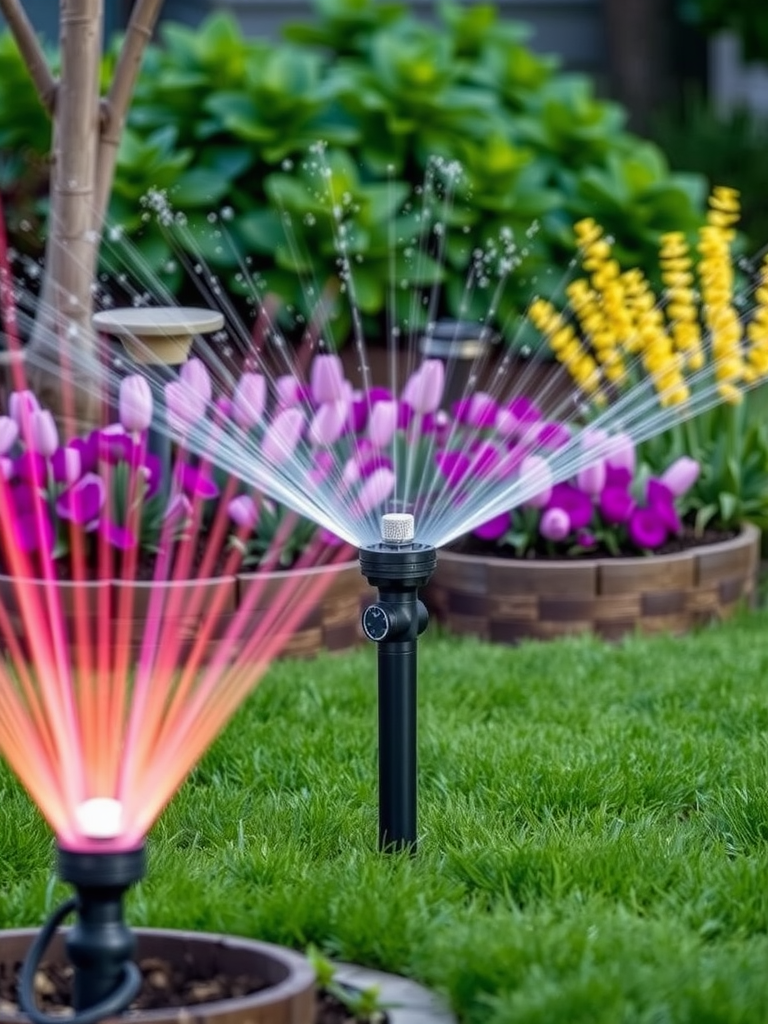 Smart Lawn Sprinklers