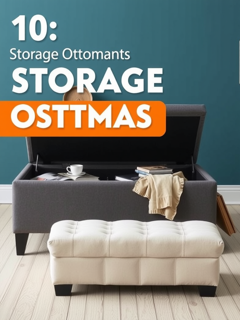 Storage Ottomans