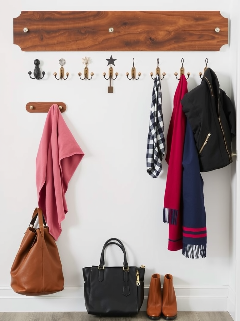 Stylish Hooks and Racks