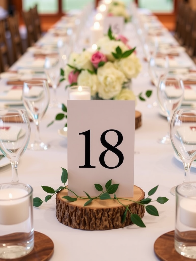 Table Numbers