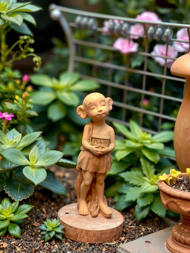 Terracotta Garden Statues