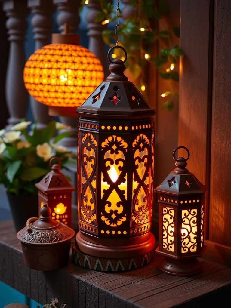 Terracotta Lanterns