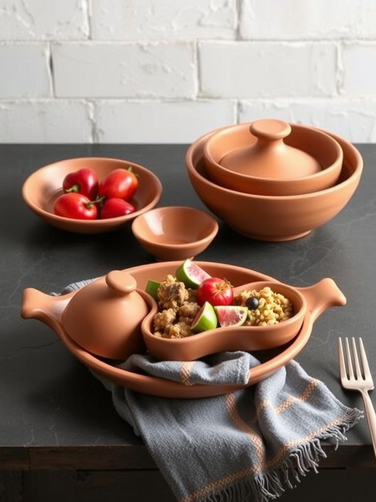 Terracotta Serving Dishes