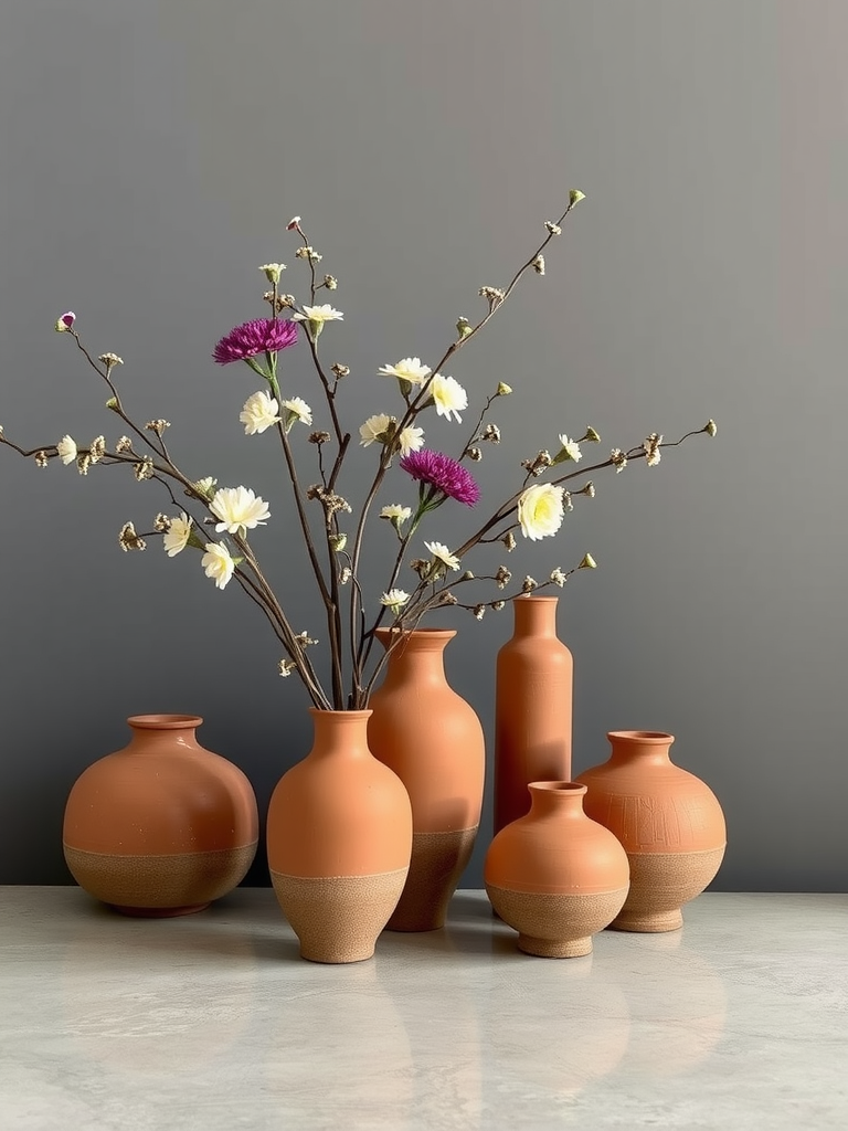 Terracotta Vases