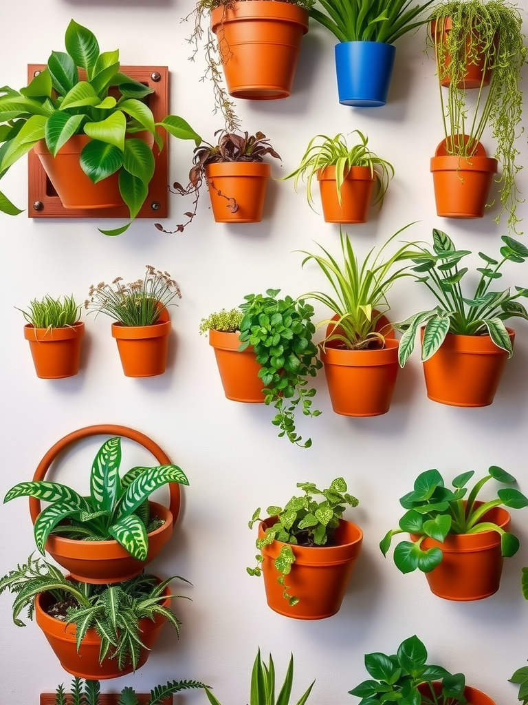 Terracotta Wall Planters