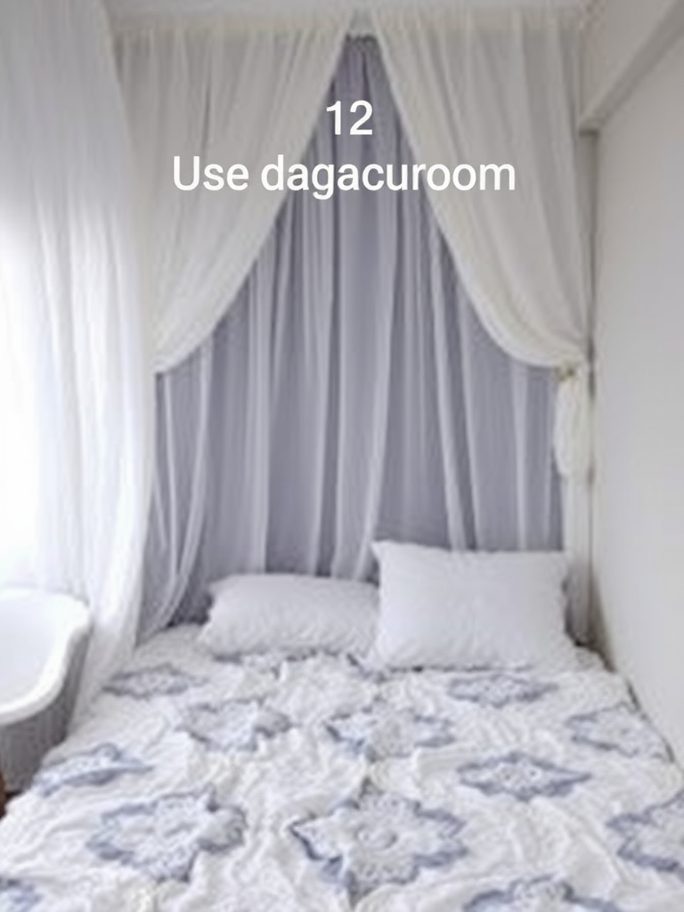 Use Canopy Curtains