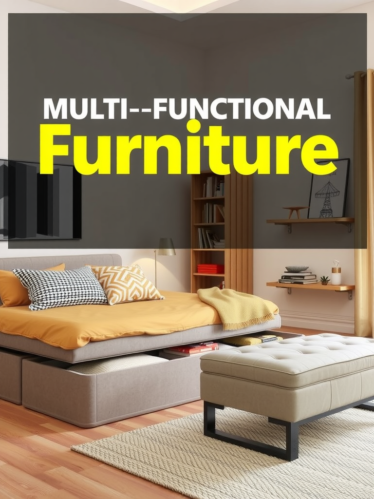 Use Multi-functional Furniture