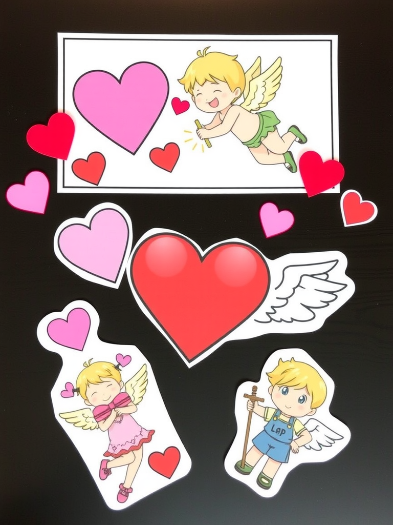 Valentine’s Day Character Cutouts