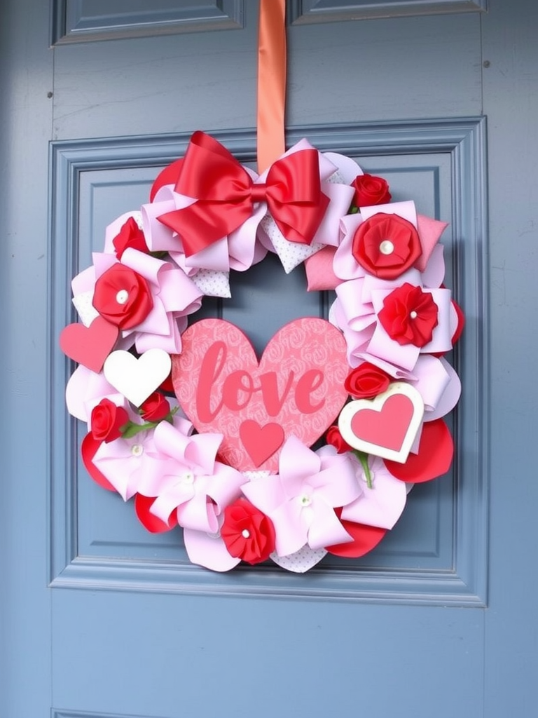 Valentine's Day Wreath