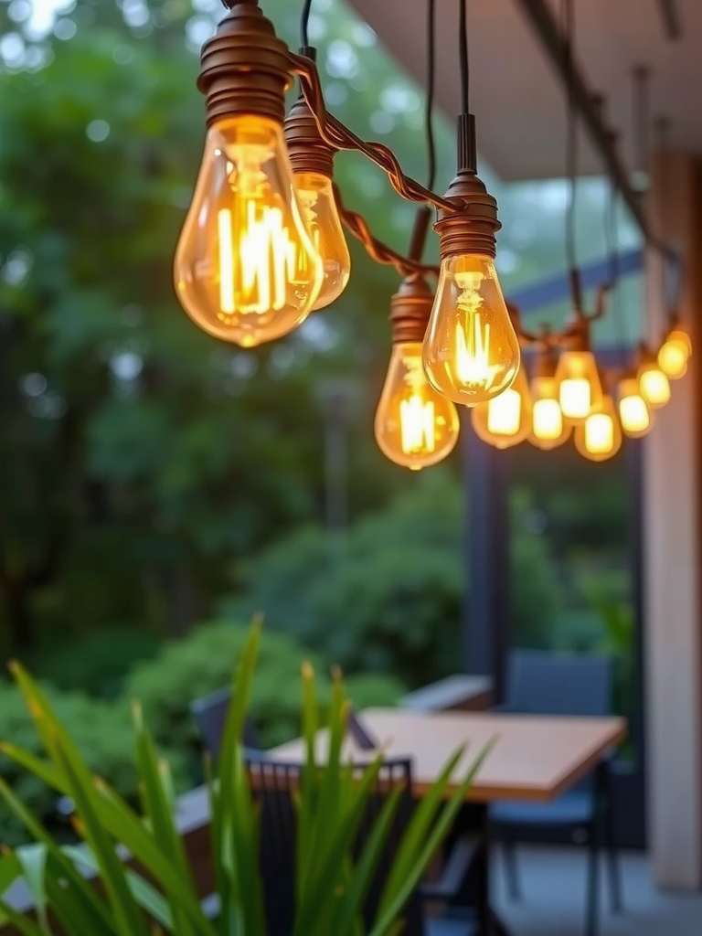 Vintage Bulb String Lights