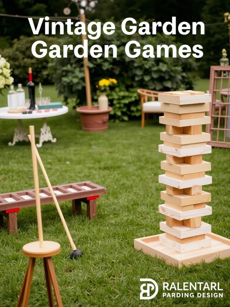 Vintage Garden Games