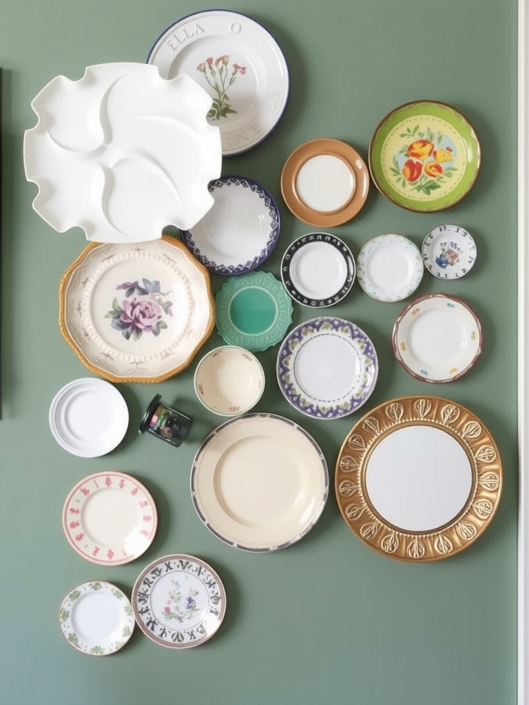 Vintage Plate Displays