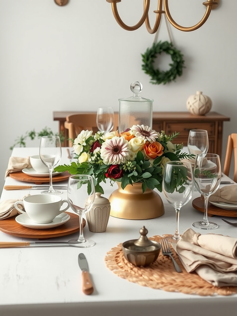 Vintage-inspired Table Settings