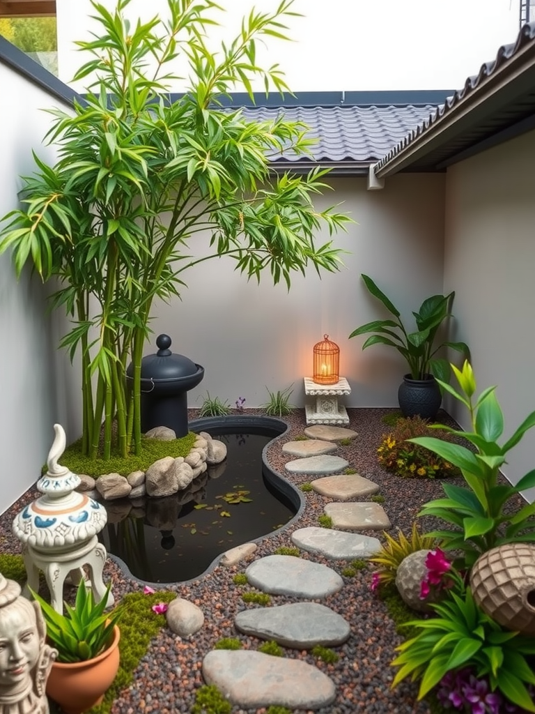 Asian-Inspired Retreat