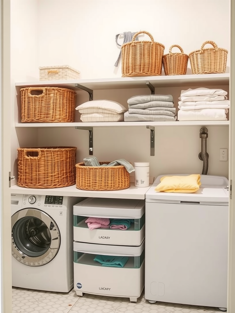 Basket and Bin Organization