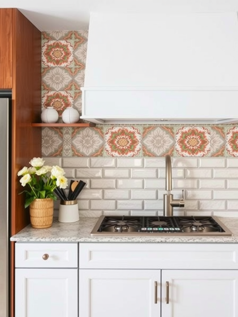 Bold Backsplash