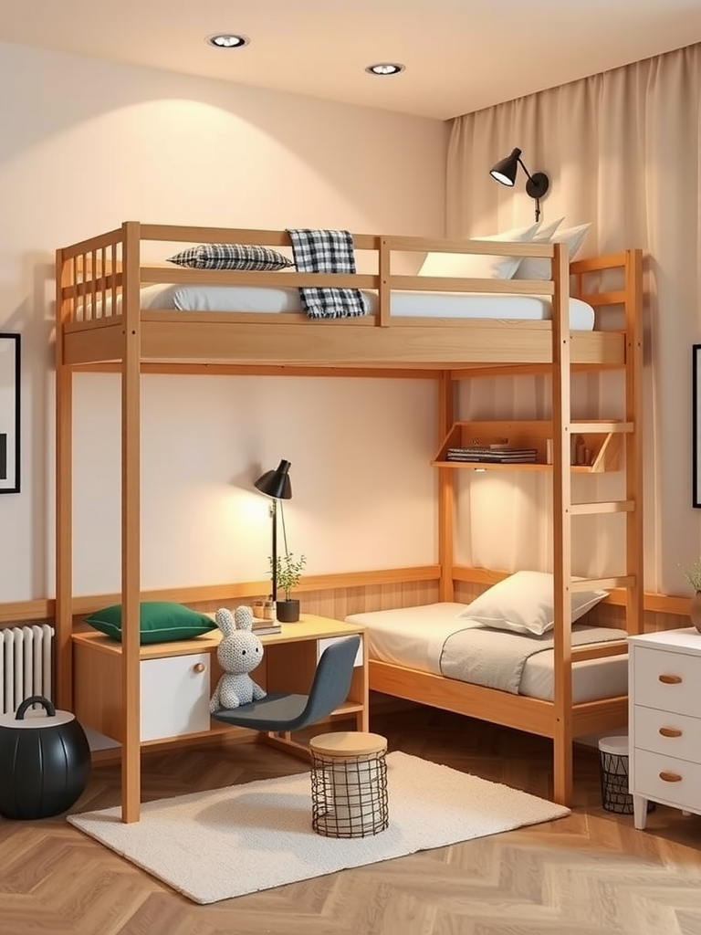 Bunk Beds for Space Saving