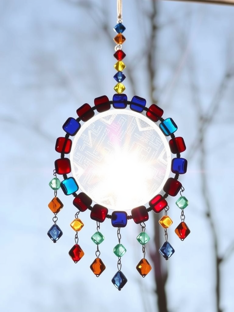 Classic Glass Bead Sun Catcher