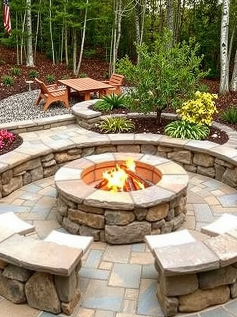 Classic Stone Firepit