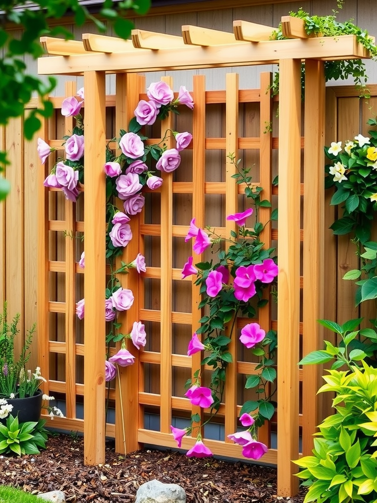 Classic Wooden Trellis